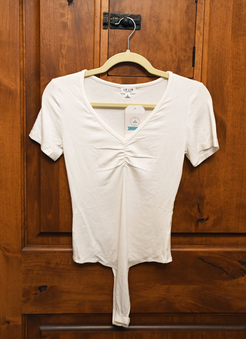 BASIC WHITE BODYSUIT